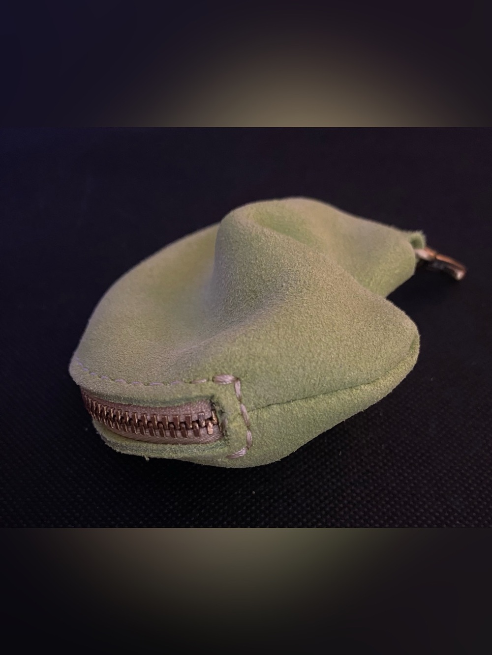 Portland Leather Goods Fortune, cookie keychain - Lime. - Picture 6 of 9